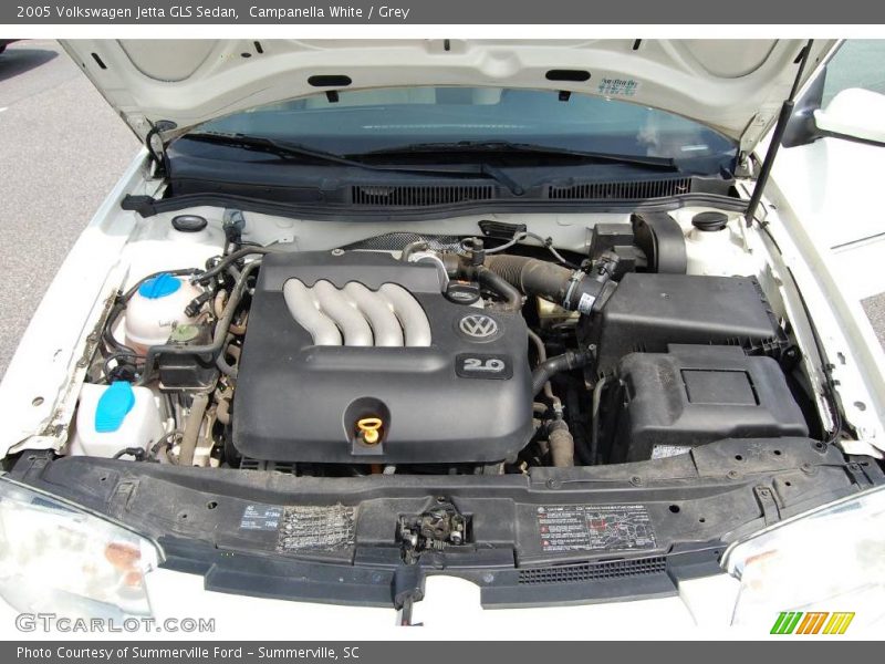 Campanella White / Grey 2005 Volkswagen Jetta GLS Sedan