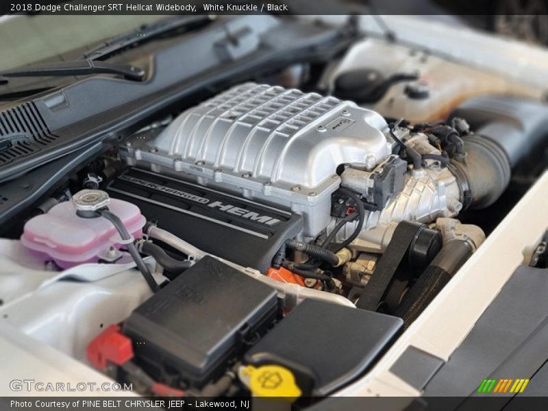  2018 Challenger SRT Hellcat Widebody Engine - 6.2 Liter Supercharged HEMI OHV 16-Valve VVT V8