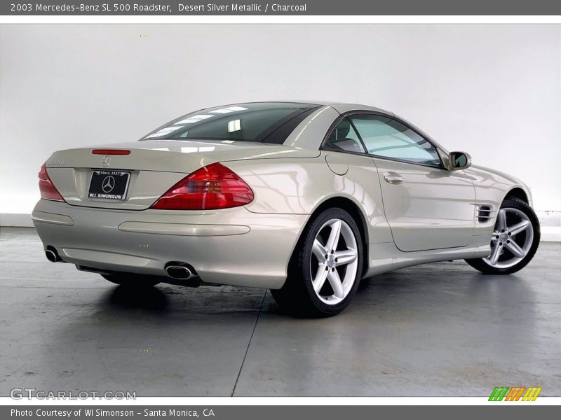  2003 SL 500 Roadster Desert Silver Metallic