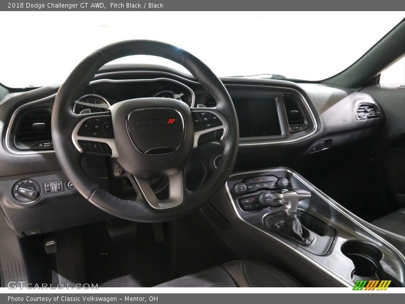 Pitch Black / Black 2018 Dodge Challenger GT AWD
