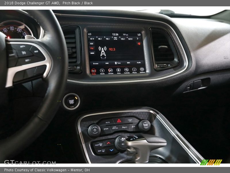Pitch Black / Black 2018 Dodge Challenger GT AWD