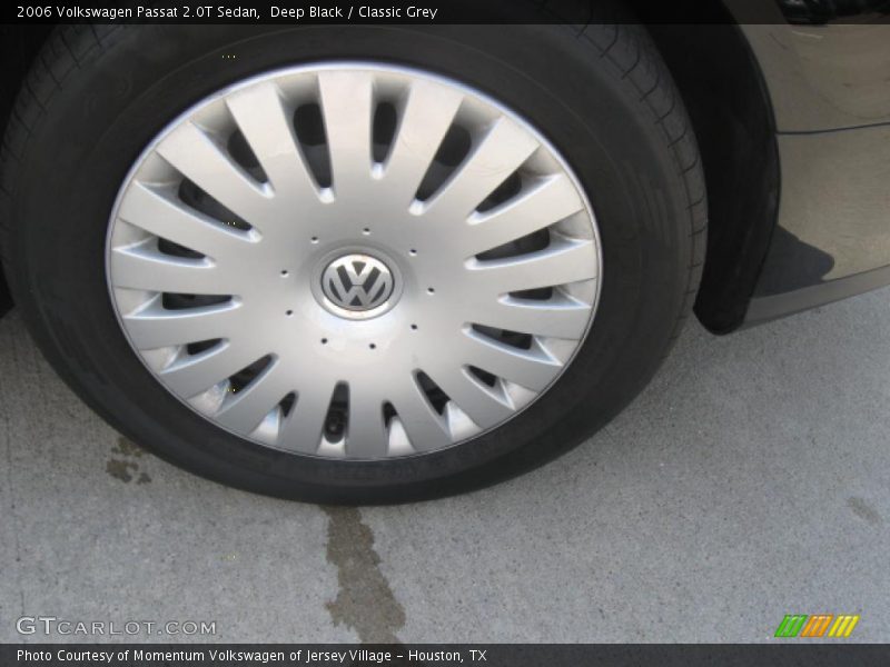 Deep Black / Classic Grey 2006 Volkswagen Passat 2.0T Sedan
