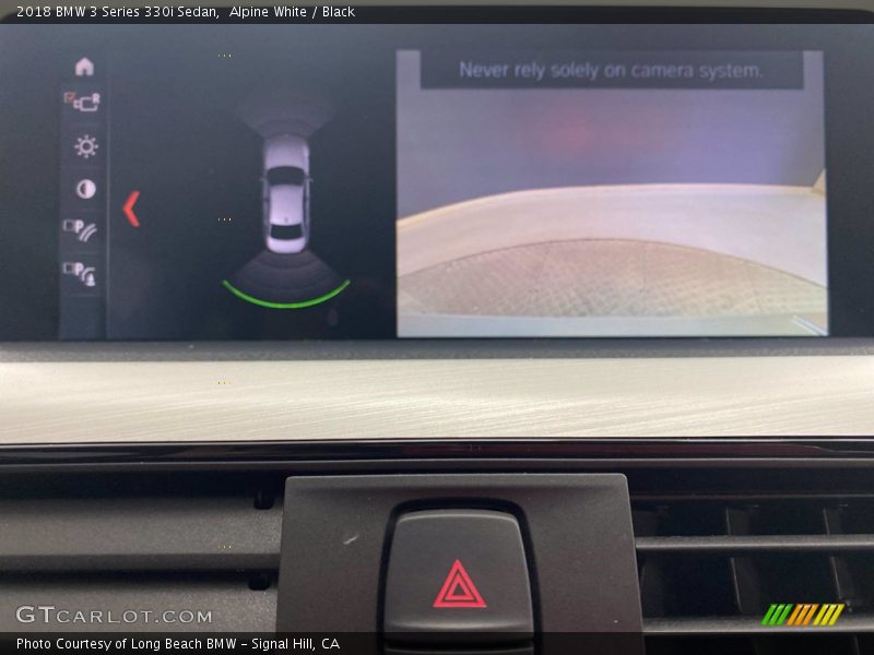 Alpine White / Black 2018 BMW 3 Series 330i Sedan