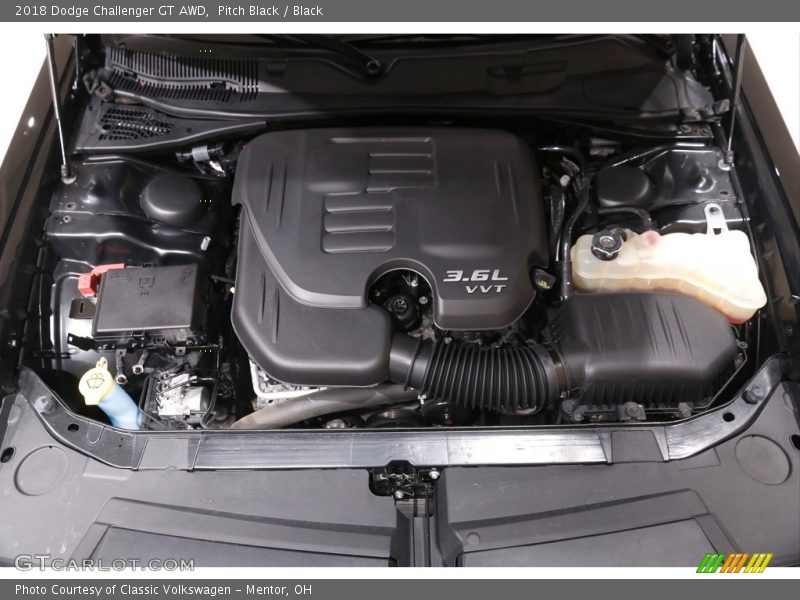 Pitch Black / Black 2018 Dodge Challenger GT AWD