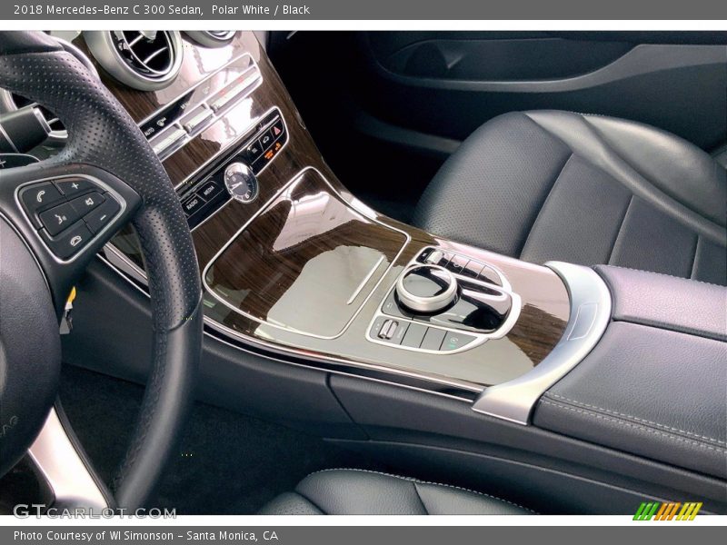 Polar White / Black 2018 Mercedes-Benz C 300 Sedan