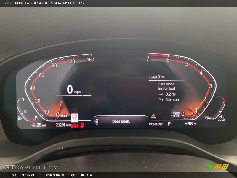 Alpine White / Black 2021 BMW X4 xDrive30i