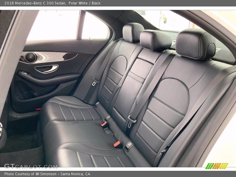 Polar White / Black 2018 Mercedes-Benz C 300 Sedan