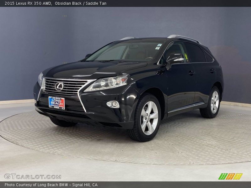 Obsidian Black / Saddle Tan 2015 Lexus RX 350 AWD