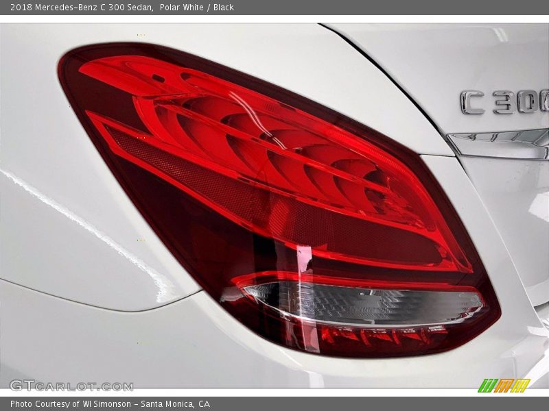 Polar White / Black 2018 Mercedes-Benz C 300 Sedan