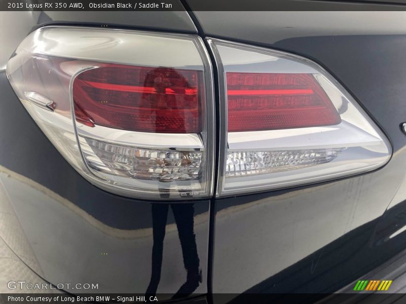Obsidian Black / Saddle Tan 2015 Lexus RX 350 AWD