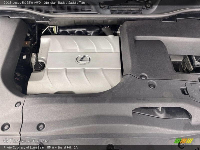 Obsidian Black / Saddle Tan 2015 Lexus RX 350 AWD