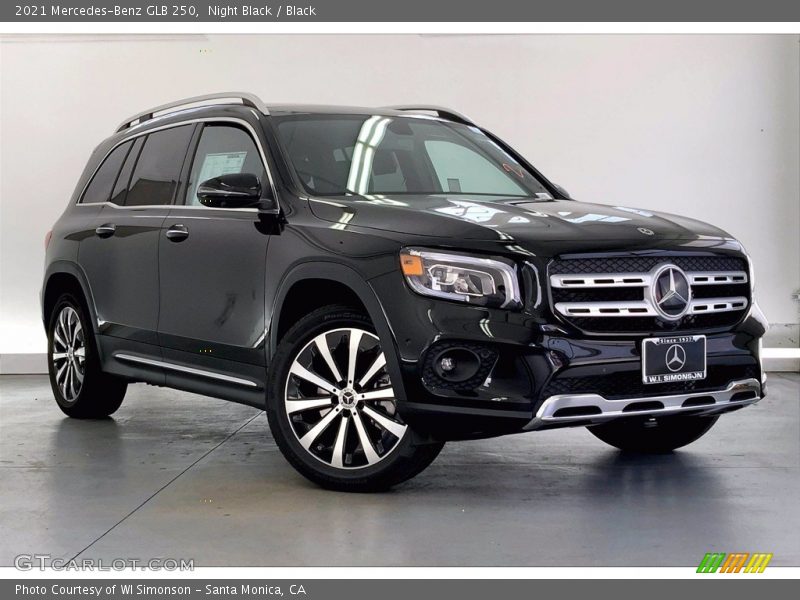 Night Black / Black 2021 Mercedes-Benz GLB 250