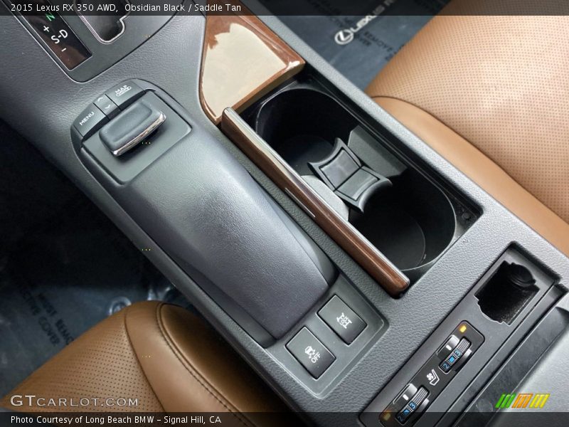 Obsidian Black / Saddle Tan 2015 Lexus RX 350 AWD