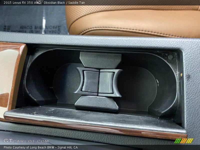 Obsidian Black / Saddle Tan 2015 Lexus RX 350 AWD