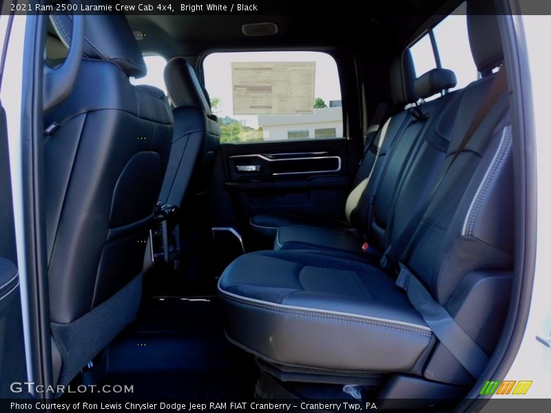 Bright White / Black 2021 Ram 2500 Laramie Crew Cab 4x4