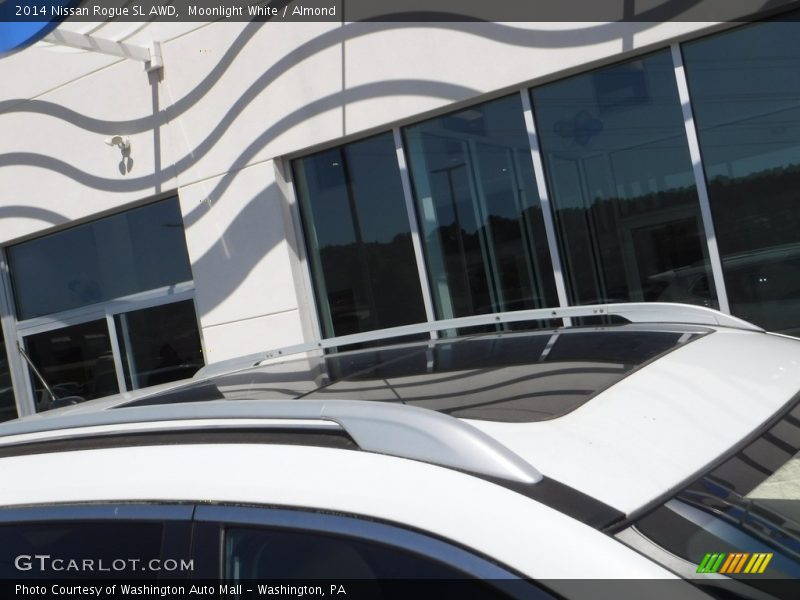 Moonlight White / Almond 2014 Nissan Rogue SL AWD