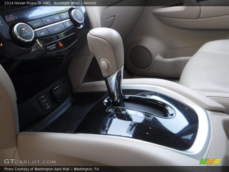 Moonlight White / Almond 2014 Nissan Rogue SL AWD