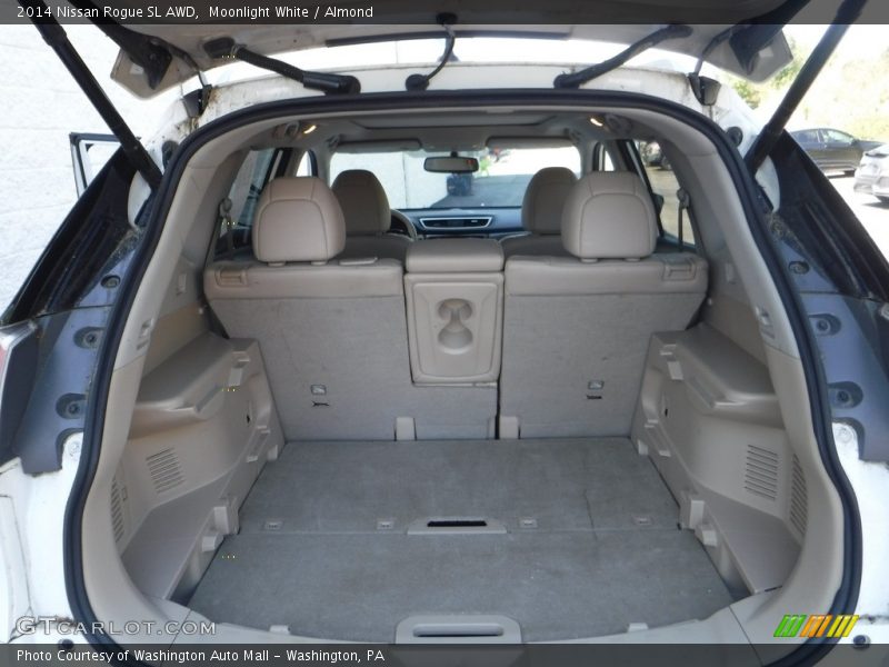 Moonlight White / Almond 2014 Nissan Rogue SL AWD