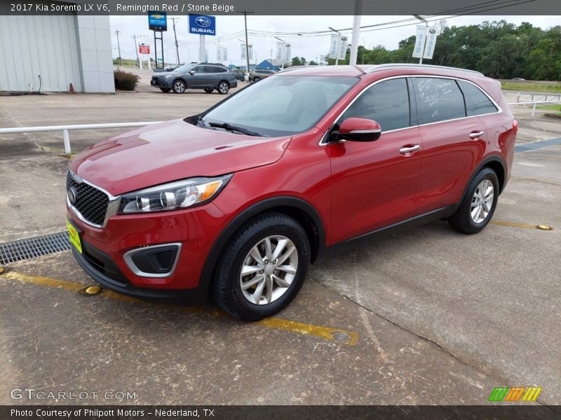 Front 3/4 View of 2017 Sorento LX V6