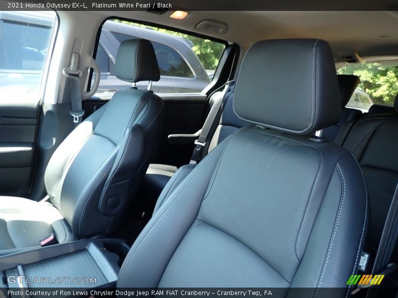 Platinum White Pearl / Black 2021 Honda Odyssey EX-L