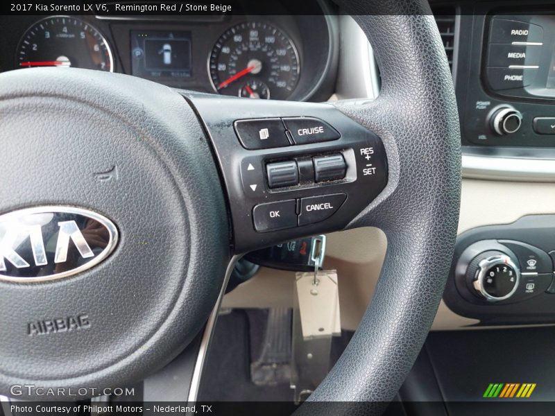 2017 Sorento LX V6 Steering Wheel