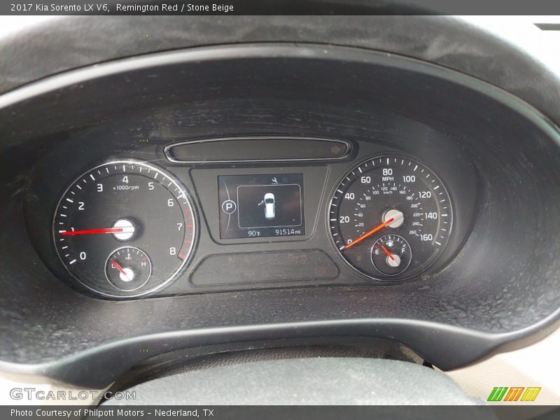  2017 Sorento LX V6 LX V6 Gauges