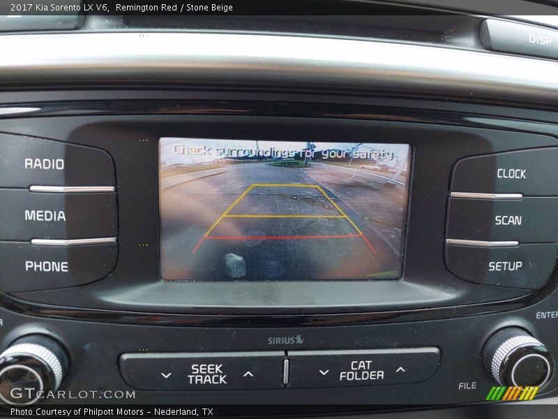 Controls of 2017 Sorento LX V6