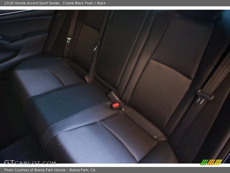 Crystal Black Pearl / Black 2018 Honda Accord Sport Sedan