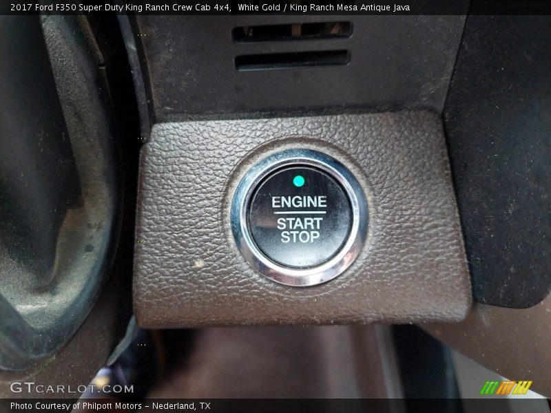 White Gold / King Ranch Mesa Antique Java 2017 Ford F350 Super Duty King Ranch Crew Cab 4x4