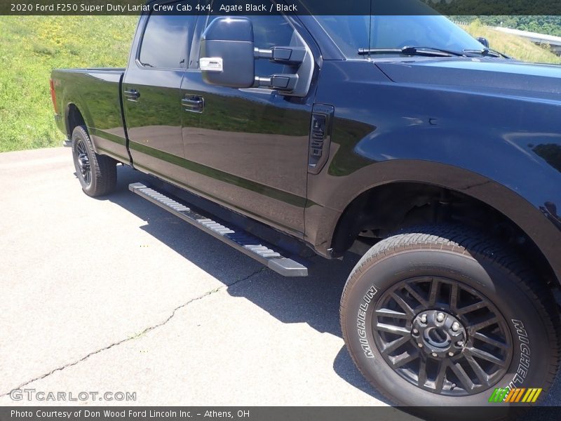 Agate Black / Black 2020 Ford F250 Super Duty Lariat Crew Cab 4x4