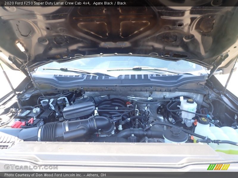 Agate Black / Black 2020 Ford F250 Super Duty Lariat Crew Cab 4x4