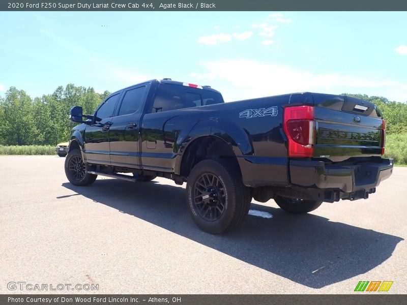 Agate Black / Black 2020 Ford F250 Super Duty Lariat Crew Cab 4x4