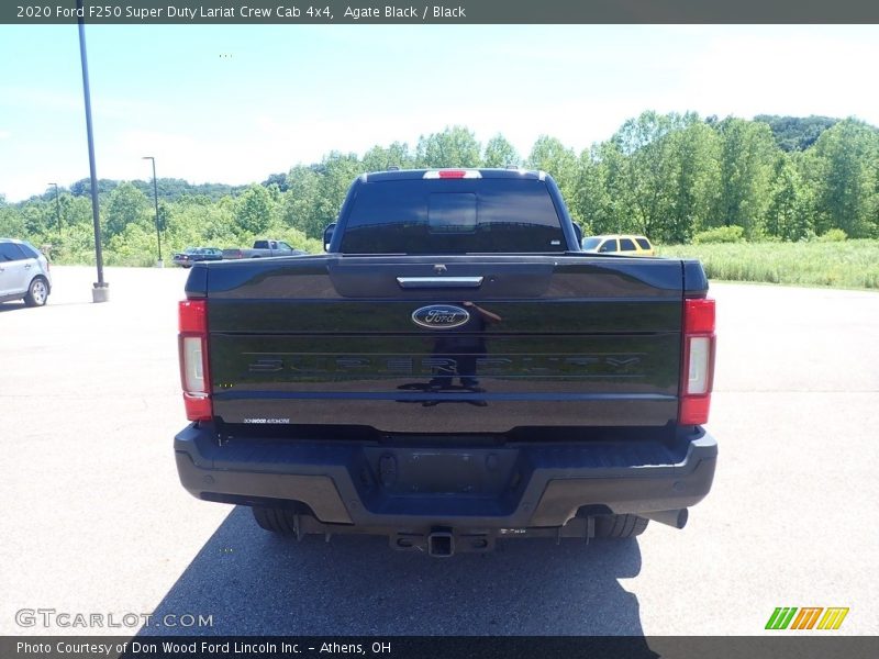 Agate Black / Black 2020 Ford F250 Super Duty Lariat Crew Cab 4x4