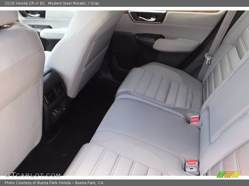 Modern Steel Metallic / Gray 2018 Honda CR-V EX