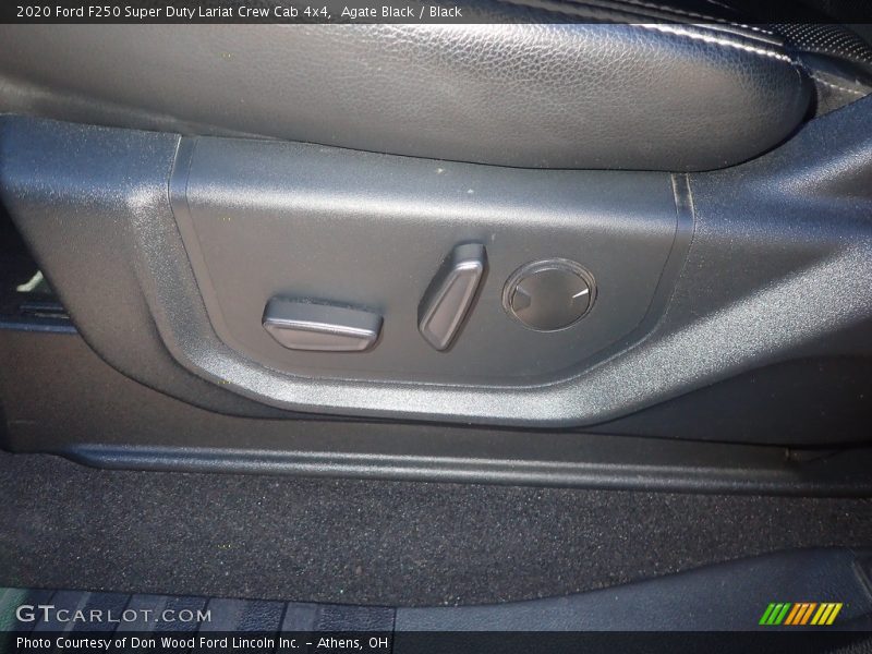 Agate Black / Black 2020 Ford F250 Super Duty Lariat Crew Cab 4x4