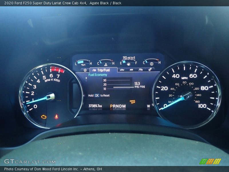 Agate Black / Black 2020 Ford F250 Super Duty Lariat Crew Cab 4x4