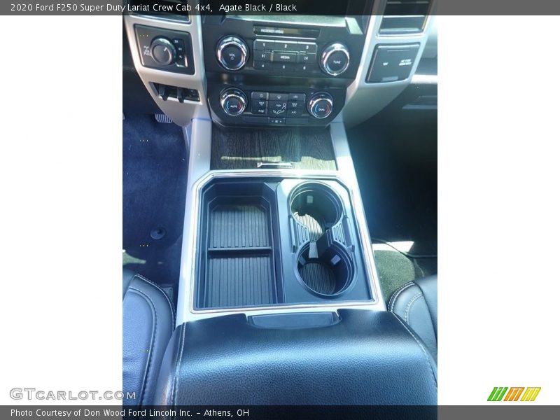 Agate Black / Black 2020 Ford F250 Super Duty Lariat Crew Cab 4x4
