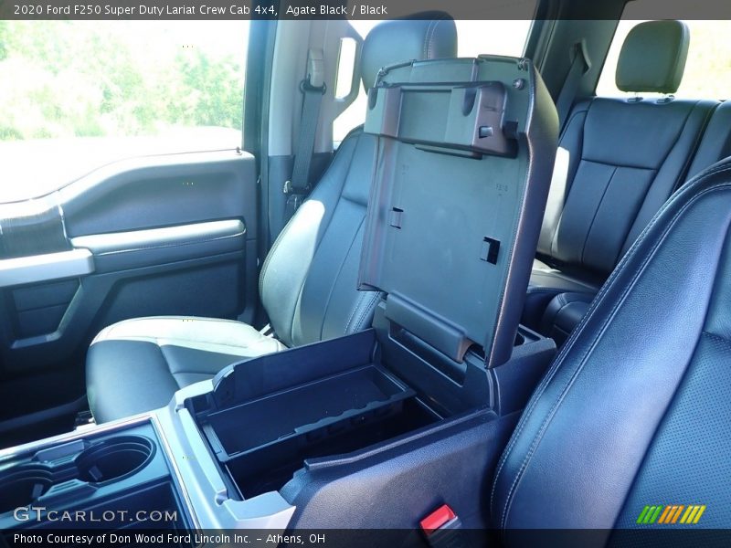 Agate Black / Black 2020 Ford F250 Super Duty Lariat Crew Cab 4x4