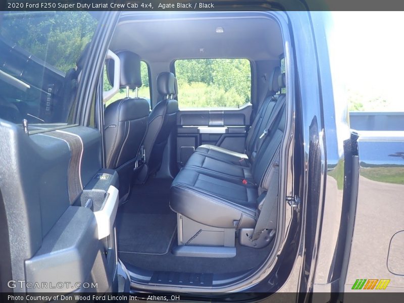 Agate Black / Black 2020 Ford F250 Super Duty Lariat Crew Cab 4x4