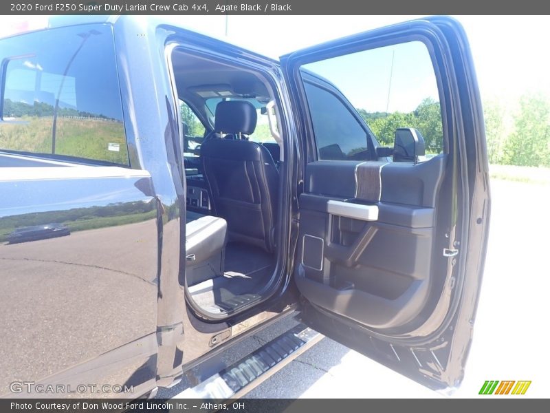 Agate Black / Black 2020 Ford F250 Super Duty Lariat Crew Cab 4x4