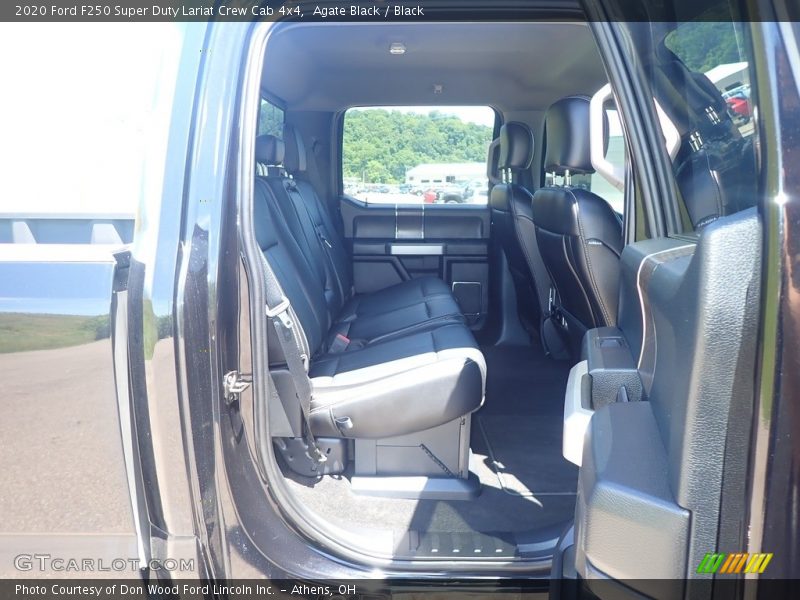Agate Black / Black 2020 Ford F250 Super Duty Lariat Crew Cab 4x4