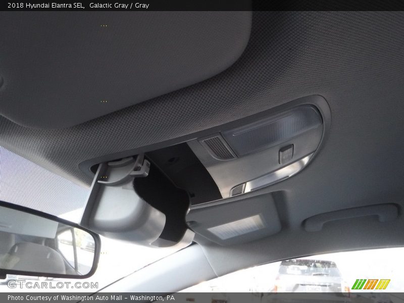 Galactic Gray / Gray 2018 Hyundai Elantra SEL