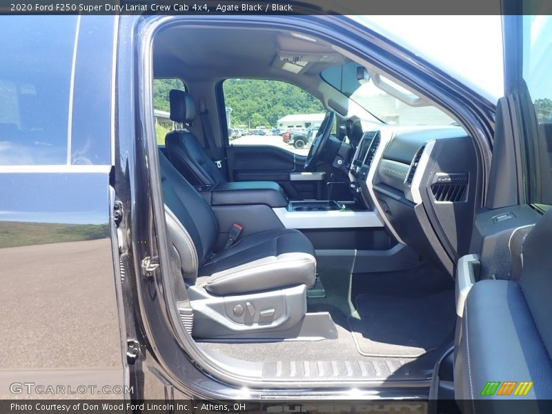 Agate Black / Black 2020 Ford F250 Super Duty Lariat Crew Cab 4x4