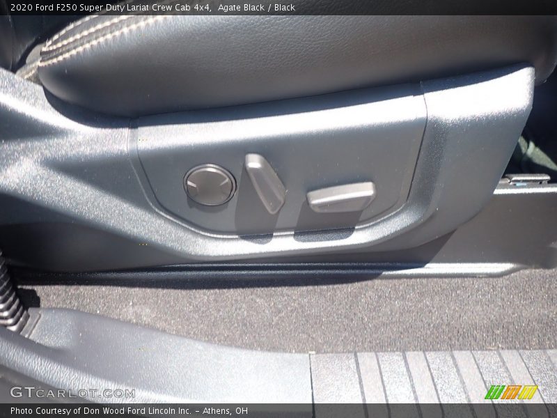 Agate Black / Black 2020 Ford F250 Super Duty Lariat Crew Cab 4x4