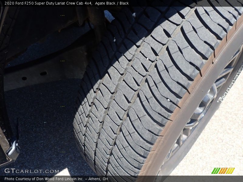 Agate Black / Black 2020 Ford F250 Super Duty Lariat Crew Cab 4x4