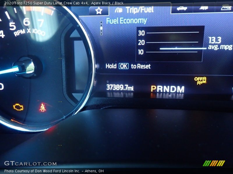 Agate Black / Black 2020 Ford F250 Super Duty Lariat Crew Cab 4x4