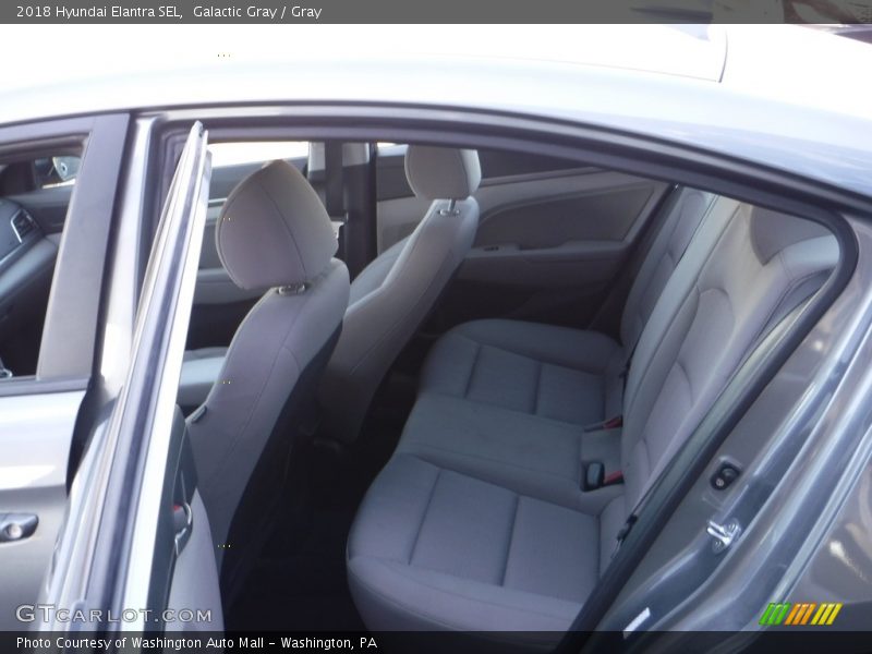Galactic Gray / Gray 2018 Hyundai Elantra SEL