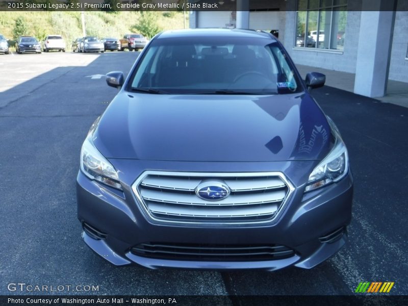 Carbide Gray Metallic / Slate Black 2015 Subaru Legacy 2.5i Premium