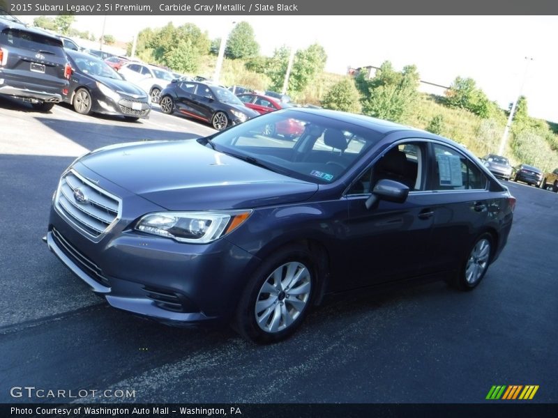 Carbide Gray Metallic / Slate Black 2015 Subaru Legacy 2.5i Premium