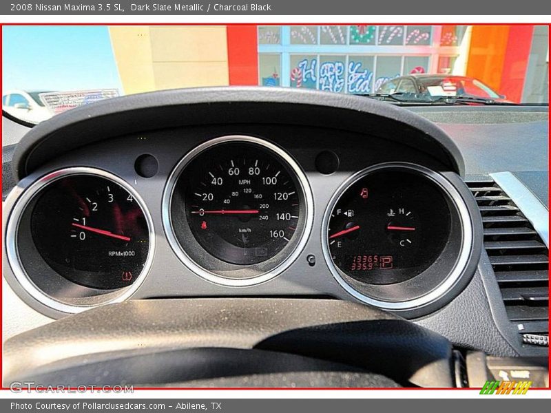Dark Slate Metallic / Charcoal Black 2008 Nissan Maxima 3.5 SL